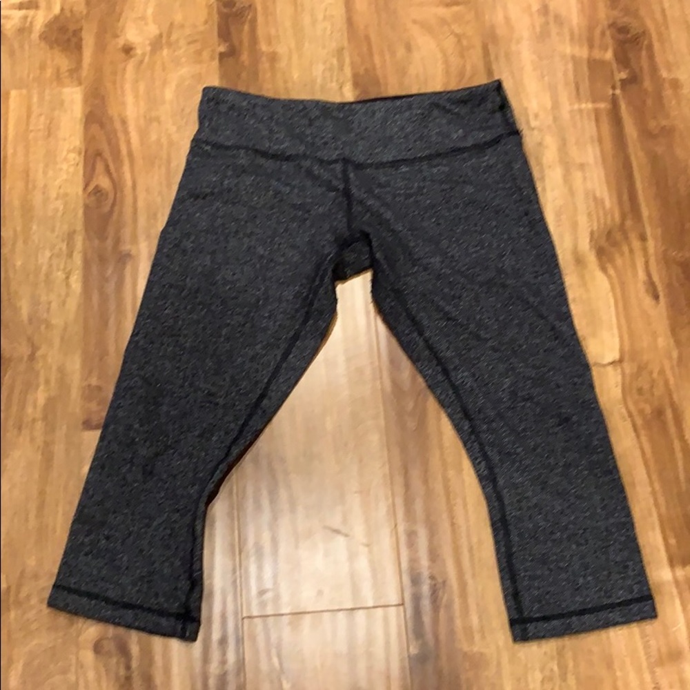 Lululemon Herringbone Wunder Under Crop